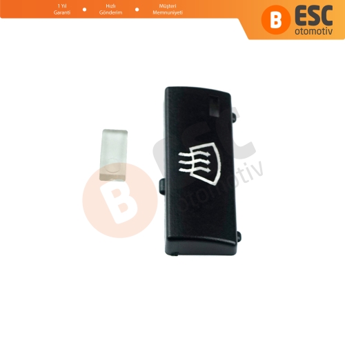 BMW X5 E53 2000-2006 5 Series E39 1996-2003 64116915812 İçin Klima Kontrol Ön Cam Buğu Buz Çözücü Düğme Kapağı