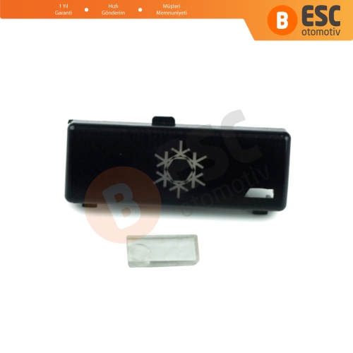 BMW X5 E53 2000-2006 5 Serisi E39 1996-2003 64116915812 İçin Klima Kontrol Kar Tanesi Düğme Kapağı