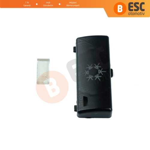BMW X5 E53 2000-2006 5 Serisi E39 1996-2003 64116915812 İçin Klima Kontrol Kar Tanesi Düğme Kapağı