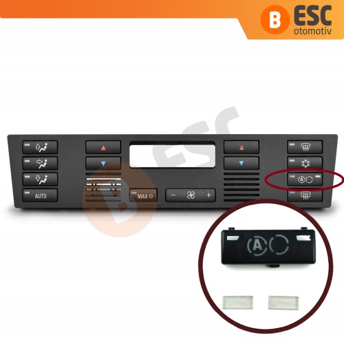 BMW X5 E53 E39 İçin Klima Kontrol Devir Daim Düğme Kapağı 6972163