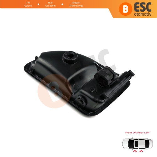 Renault Kangoo MK1 KC FC Twingo MK1 C06 S06 Nissan Kubistar X76 8200259376 İçin Sol İç Kapı Açma Kolu Siyah