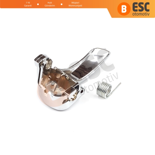 Nissan Qashqai J10 İçin Krom Kaplama İç Sol Kapı Kolu 80670JD00E