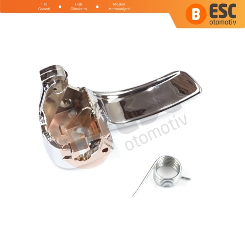 Nissan Qashqai J10 İçin Krom Kaplama İç Sol Kapı Kolu 80670JD00E