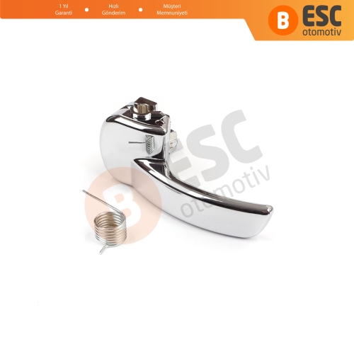 Nissan Qashqai J10 İçin Krom Kaplama İç Sol Kapı Kolu 80670JD00E