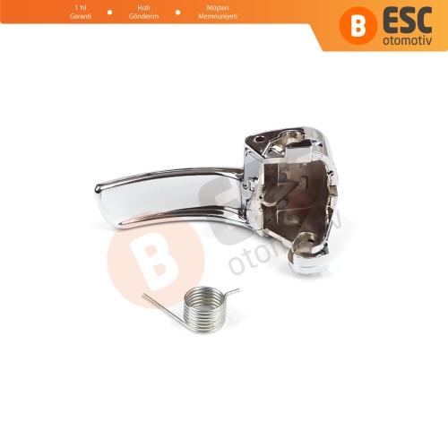 Nissan Qashqai J10 İçin Krom Kaplama İç Sol Kapı Kolu 80670JD00E