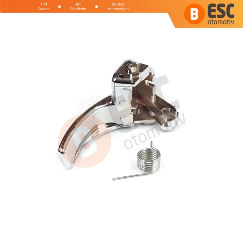 Nissan Qashqai J10 İçin Krom Kaplama İç Sol Kapı Kolu 80670JD00E