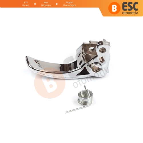 Nissan Qashqai J10 İçin Krom Kaplama İç Sol Kapı Kolu 80670JD00E