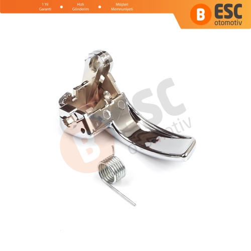 Nissan Qashqai J10 İçin Krom Kaplama İç Sol Kapı Kolu 80670JD00E