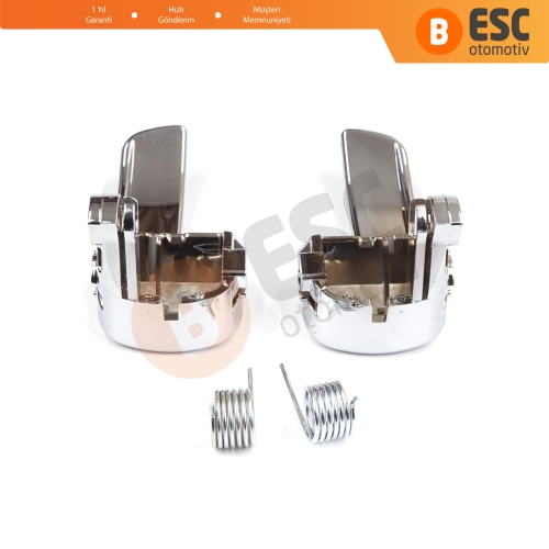 Nissan Qashqai J10 JJ10 İçin Krom Kaplama İç Kapı Kolu 80670JD00E