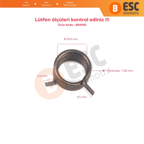 Fiat Ducato İçin Kontak Şaftı Tamir Yayı