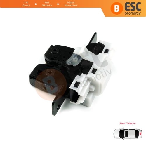  Renault Clio MK3 Megane Scenic MK2 Modus Nissan Micra III K12 Tiida Qashqai J10 8200947699 İçin Arka Bagaj Kapak Kilidi