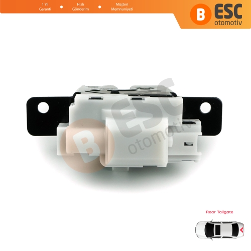  Renault Clio MK3 Megane Scenic MK2 Modus Nissan Micra III K12 Tiida Qashqai J10 8200947699 İçin Arka Bagaj Kapak Kilidi