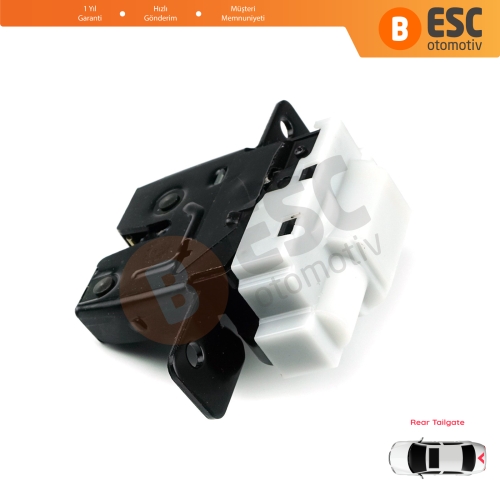  Renault Clio MK3 Megane Scenic MK2 Modus Nissan Micra III K12 Tiida Qashqai J10 8200947699 İçin Arka Bagaj Kapak Kilidi