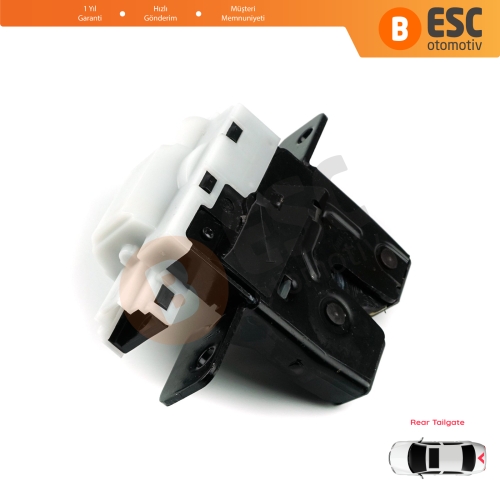  Renault Clio MK3 Megane Scenic MK2 Modus Nissan Micra III K12 Tiida Qashqai J10 8200947699 İçin Arka Bagaj Kapak Kilidi