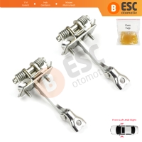 Renault Master MK2 Opel Movano A Interstar 1998-2010 8200597523 İçin 2 EA Ön Sağ ve Sol Kapı Gergi Yayı