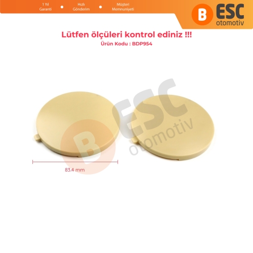 VW Jetta Bora Golf MK4 İçin Arka Bej Küllük Parçası 1J0857962H