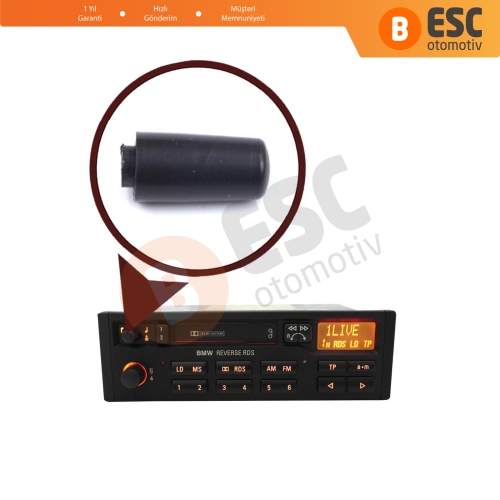 BMW Blaupunkt Reverse RDS 7643836340 İçin Radyo Düğmesi