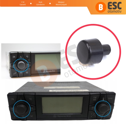 Mercedes AUDIO 30 APS BT 2 BO1150 İçin Radyo Düğmesi A2088200589