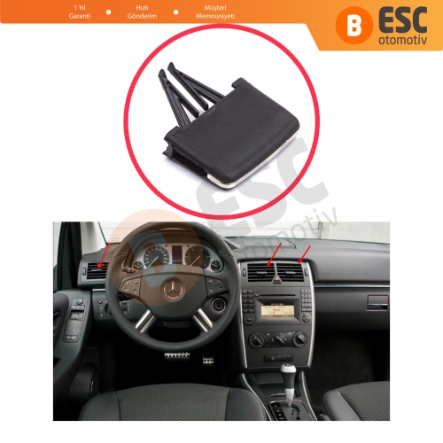 Mercedes A Class W169 B Class W245 Sports Tourer A1698301254 İçin Klima Havalandırma Panel Düğmesi