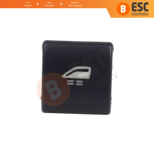 BMW E46 Convertible İçin Arka Kelebek Cam Düğme Kapak 61316902183