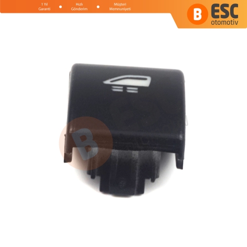 BMW E46 Convertible İçin Arka Kelebek Cam Düğme Kapak 61316902183
