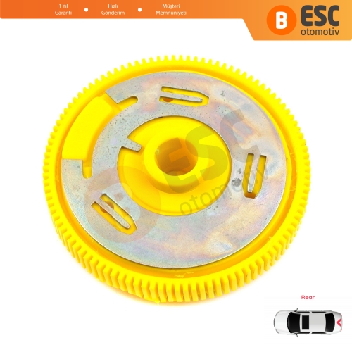 Seat Skoda VW İçin Arka Cam Silecek Dişlisi 6X0955711C Çap 63 mm, 105 Diş