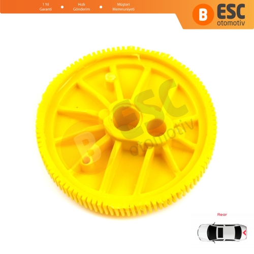 Seat Skoda VW İçin Arka Cam Silecek Dişlisi 6X0955711C Çap 63 mm, 105 Diş