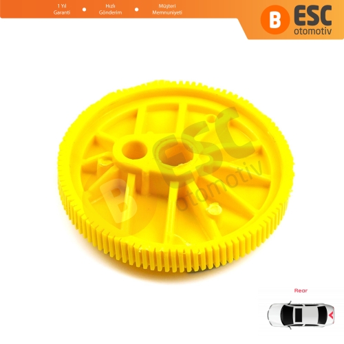 Seat Skoda VW İçin Arka Cam Silecek Dişlisi 6X0955711C Çap 63 mm, 105 Diş