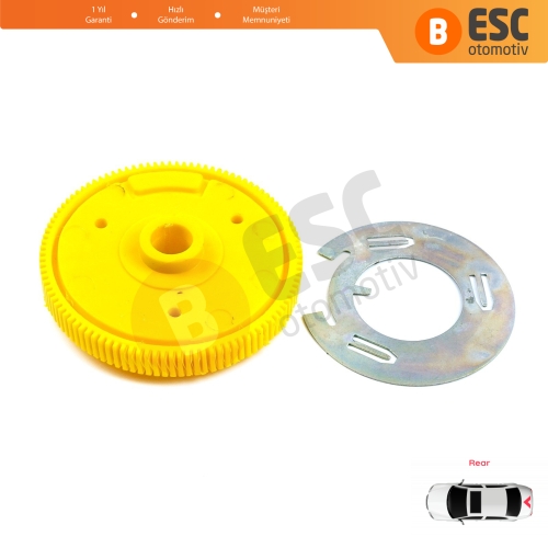 Seat Skoda VW İçin Arka Cam Silecek Dişlisi 6X0955711C Çap 63 mm, 105 Diş