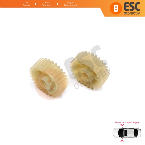 Toyota Honda İçin 2 Adet Yan Dikiz Aynası Katlanır Motor Dişlisi 28 Diş