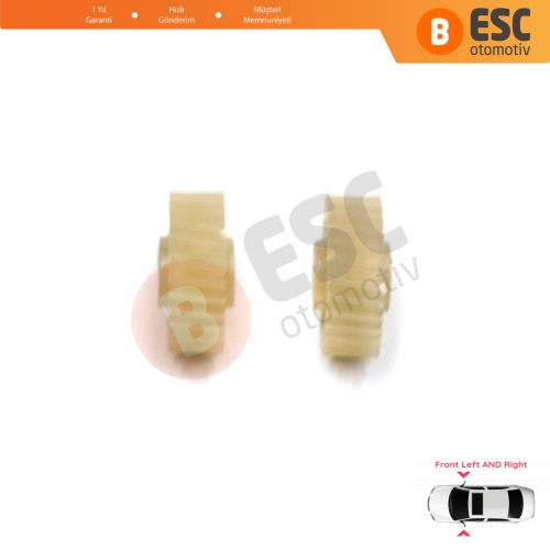 Toyota Honda İçin 2 Adet Yan Dikiz Aynası Katlanır Motor Dişlisi 28 Diş