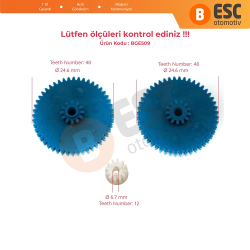 BMW İçin VDO Odometer Kilometre Sayacı Dişlisi