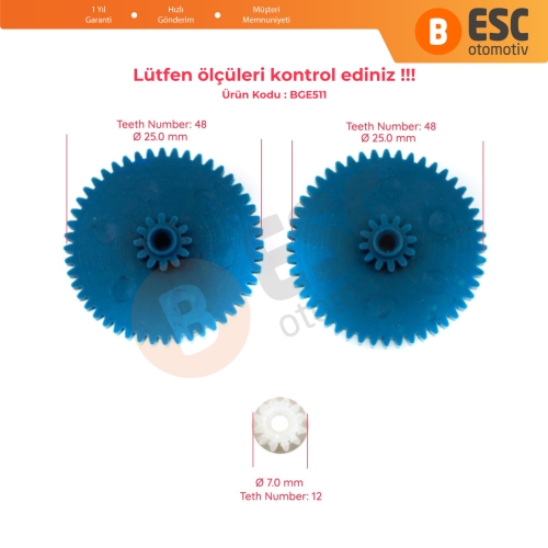 Mercedes G W460 W461 S W126 SL W107 BMW 3 E30 5 E28 6 E24 İçin Elektronik Odometer Kilometre Dişlisi