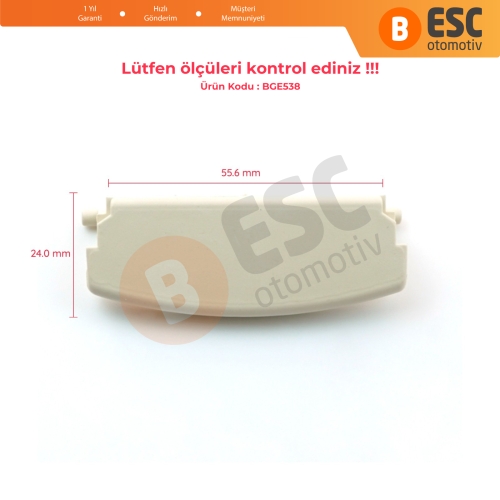 Audi A4 B6 İçin Orta Konsol Kol Dayama Tamir Mandalı Bej Rengi