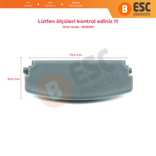 Audi A4 B6 İçin Orta Konsol Kol Dayama Tamir Mandalı Gri Renk