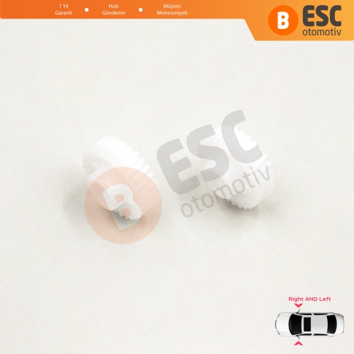 Hyundai i30 i20 i10 İçin 2 Adet Yan Ayna Tamir Dişlisi 30 Diş