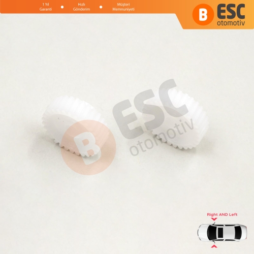 Hyundai i30 i20 i10 İçin 2 Adet Yan Ayna Tamir Dişlisi 30 Diş