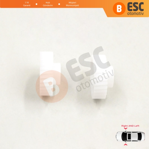 Hyundai i30 i20 i10 İçin 2 Adet Yan Ayna Tamir Dişlisi 30 Diş