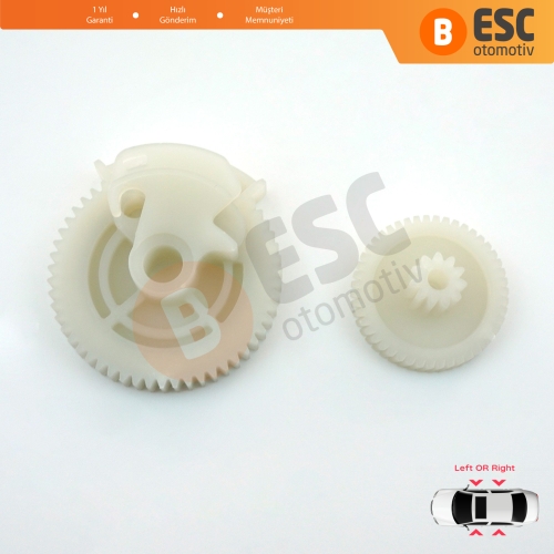 BMW F01 F02 F04 F10 F11 F12 için Ön Kapı Vakum Motor Tamir Dişlisi 51217185691 92