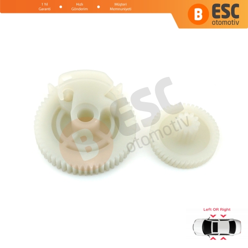 BMW F01 F02 F04 F10 F11 F12 için Ön Kapı Vakum Motor Tamir Dişlisi 51217185691 92