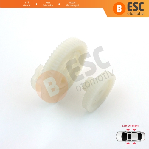 BMW F01 F02 F04 F10 F11 F12 için Ön Kapı Vakum Motor Tamir Dişlisi 51217185691 92