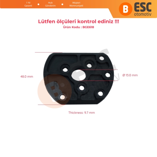 VW T5 T6 İçin Sağ Yan Ayna Alt Tamir Plastik Parçası