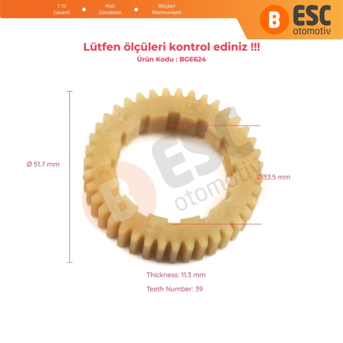 BMW 7 E65 E66 E67 E68 İçin El Freni Ana Merkez Dişli 34436782755A