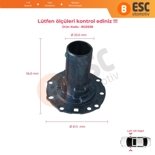 VW Transporter Caravelle T7 İçin Yan Dikiz Aynası Katlanır Destek Parçası