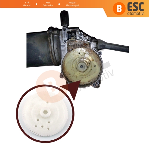 BMW X5 X6 3 Serisi için Ön Cam Silecek Motoru 61617200510