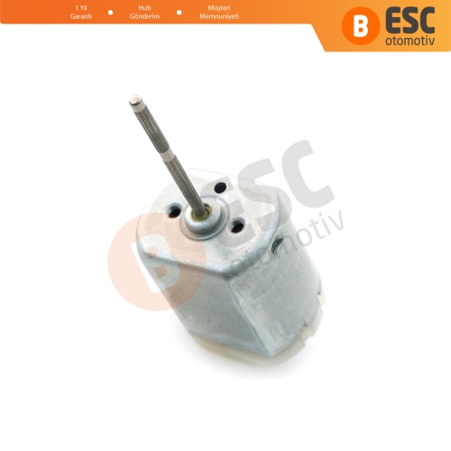 Araç Kapı Depo Kilit Dikiz Ayna Tamir İçin FC280 12V DC 29 mm Yivli Şaft Motor