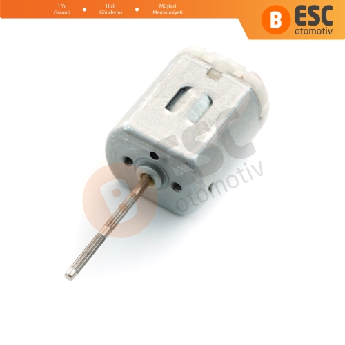 Araç Kapı Depo Kilit Dikiz Ayna Tamir İçin FC280 12V DC 29 mm Yivli Şaft Motor