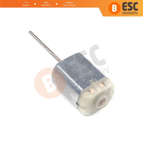 Araç Kapı Depo Kilit Dikiz Ayna Tamir İçin FC280 12V DC 35 mm Yivli Şaft Motor
