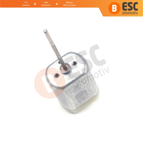 Araç Kapı Depo Kilit Dikiz Ayna Tamir İçin FC280 12V DC 35 mm Yivli Şaft Motor
