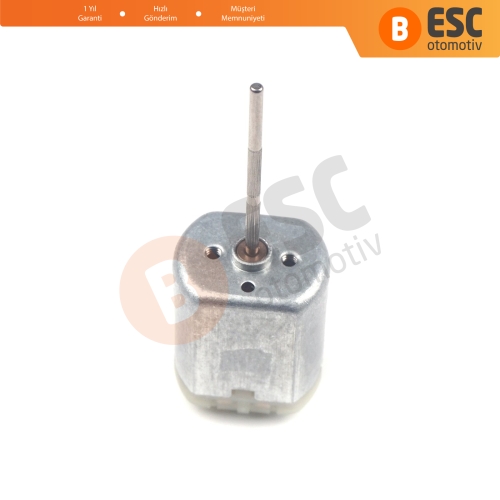 Araç Kapı Depo Kilit Dikiz Ayna Tamir İçin FC280 12V DC 35 mm Yivli Şaft Motor